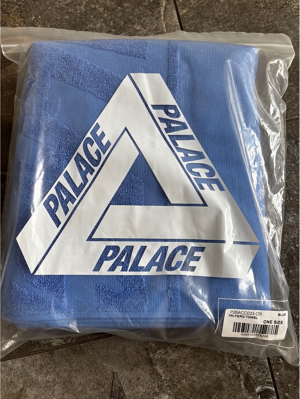 Palace Tri-Ferg Blue Towel One Size